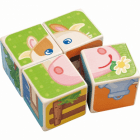 Würfelpuzzle "Kuh Carola"