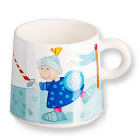 Melamin Tasse "Ritter Julius ohne Deckel"