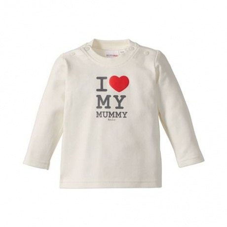 Basics Langarmshirt "I love my Mummy"