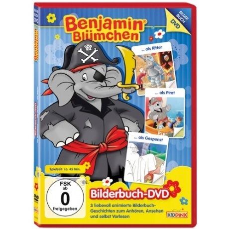 Kiddinx Benjamin Blümchen - Bilderbuch DVD 2