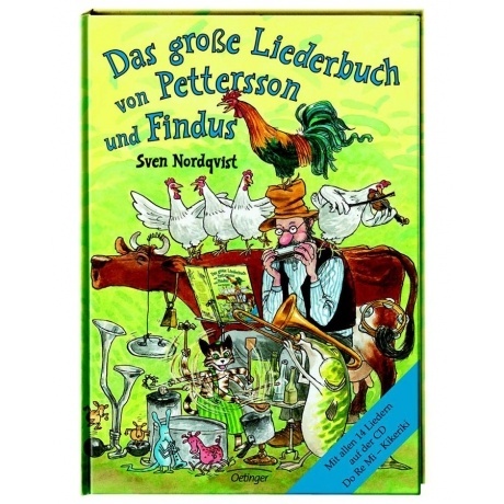 Oettinger Verlag Das große Liederbuch von Pettersson und Findus