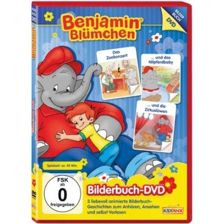 Kiddinx Benjamin Blümchen - Bilderbuch DVD 1