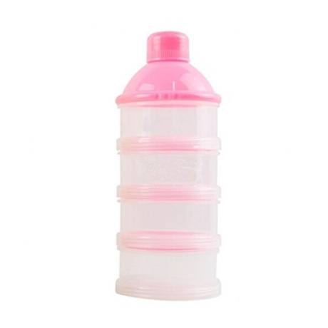 KAMIERFA Baby Milchpulver Portionierer Aufbewahrungsdosen Pink