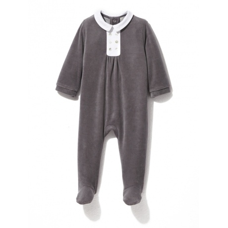 Baby-Velours-Pyjama
