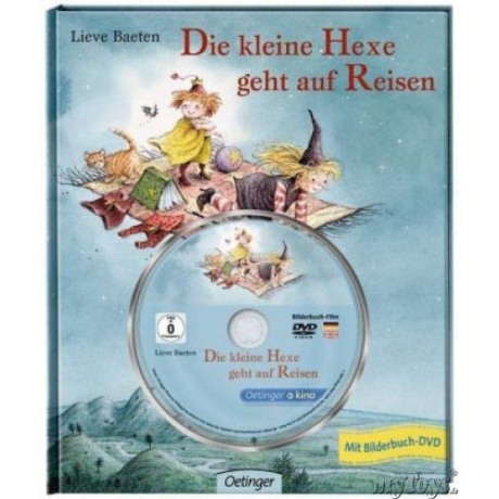 Oettinger Verlag Die kleine Hexe geht auf Reisen (mit DVD)