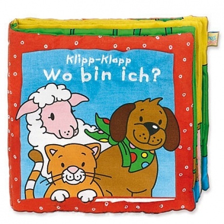 Tessloff Verlag Mein erstes Klipp-Klapp Stoffbuch (blau)