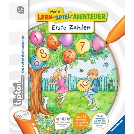tiptoi® Mein Lern-Spiel-Abenteuer "Erste Zahlen"