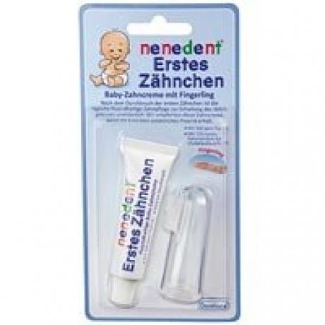 Baby Zahnpasta mit Fingerling