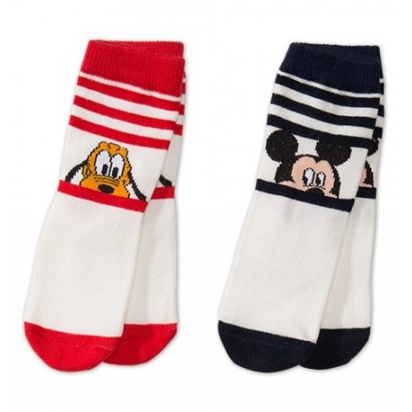 Baby-Socken Mickey Mouse & Pluto
