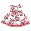 Baby Sommer Festtagskleid Floral Gingham