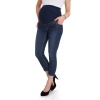 Caprijeans mit kontrastfarbenem Stitching