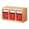 Ikea Aufbewahrung mit Behltern Trofast
