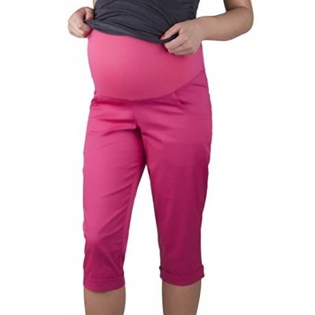Mija - Umstandsmode / Capri Umstandshose Caprihose für den Sommer 9045 (46, Schwarz) Mija - Umstandsmode / Capri Umstandshose Caprihose für den Sommer 9045 (46, Schwarz)