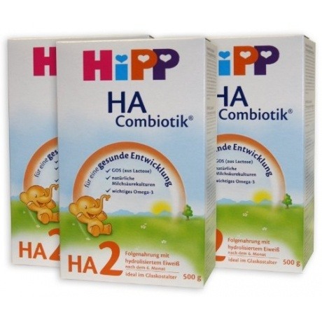 Hipp HA2 Combiotik Folgenahrung - ab dem 6. Monat, 8er Pack (8 x 500g)