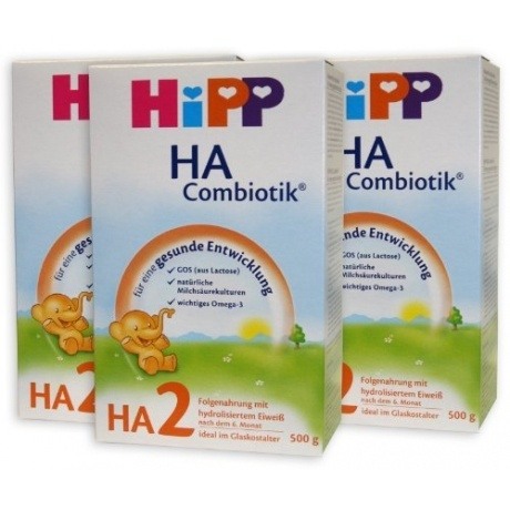Hipp HA2 Combiotik Folgenahrung - ab dem 6. Monat, 8er Pack (8 x 500g) Hipp HA2 Combiotik Folgenahrung - ab dem 6. Monat, 8er Pack (8 x 500g)