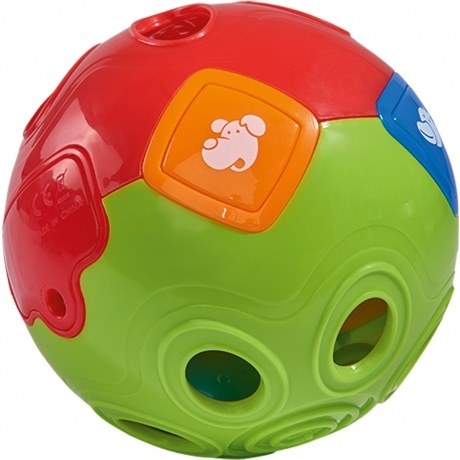 ABC Krabbelball mit Licht+Sound