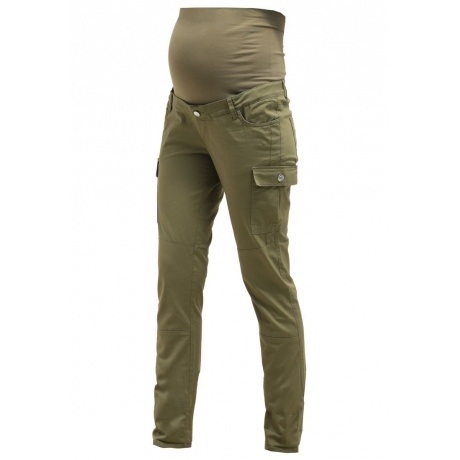 Damen Chino Umstandshose Pants OTB (44 (Herstellergröße: 44/32) , 313 - Adventure Green )