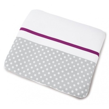 Bezüge für Wickelauflagen "lila Streifen"