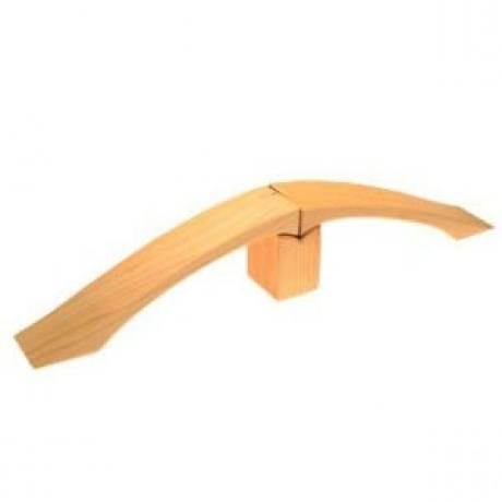 Holzbrücke natur Waldorf Art