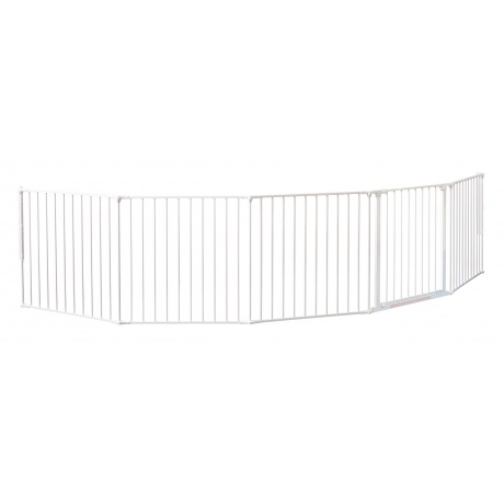 Baby Dan Flex Sektion/Verlängerung, Weiß, 72 cm: für Schutzgitter Flex M / L / XL/ XXL sowie Laufstä