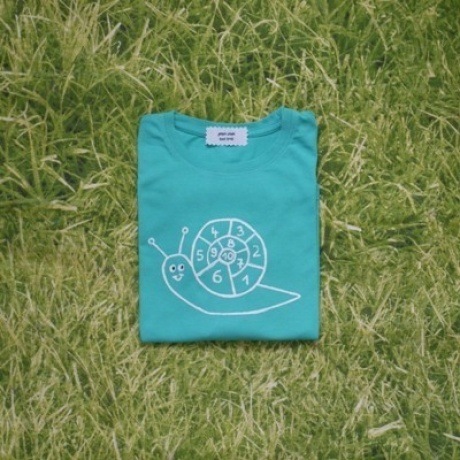 T-Shirt "Kleine Zahlenschnecke"