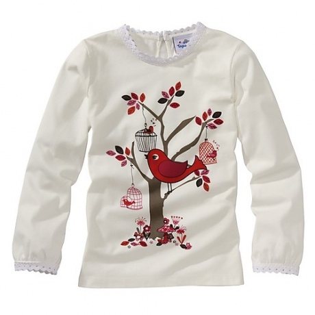 Mädchen-Langarmshirt