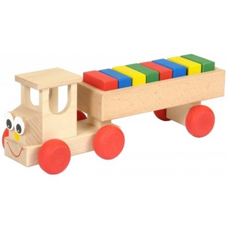 LKW mit Bausteinen 