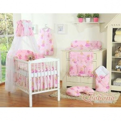 Baby Bettset Prinzessin 4 Teilig