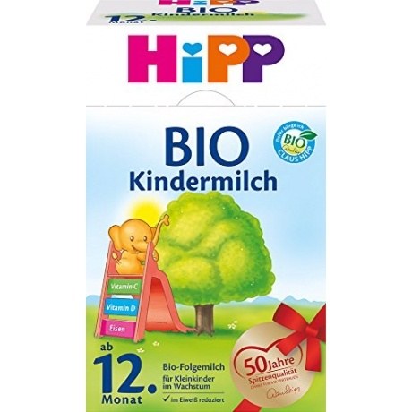 Hipp Bio Kindermilch - ab dem 12. Monat, 9er Pack (9 x 800g)