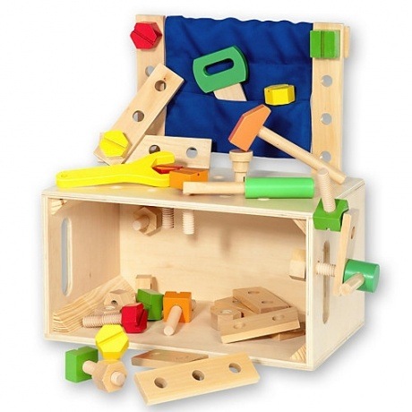 Werkbank und Holzbox 2-in-1 Werkbank und Holzbox 2-in-1