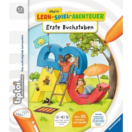 tiptoi® Mein Lern-Spiel-Abenteuer "Erste Buchstaben"