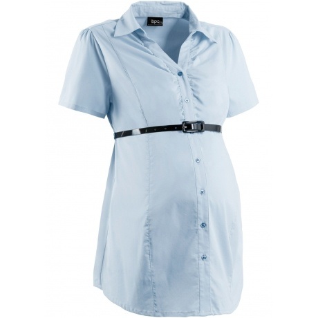 Umstandsbluse mit Gürtel Umstandsbluse mit Gürtel