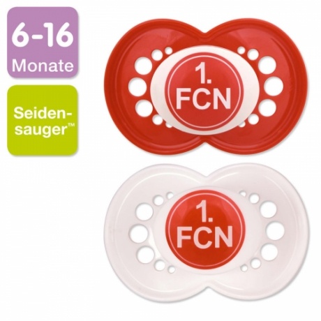 Football Silikon-Schnuller "FC NÜRNBERG"