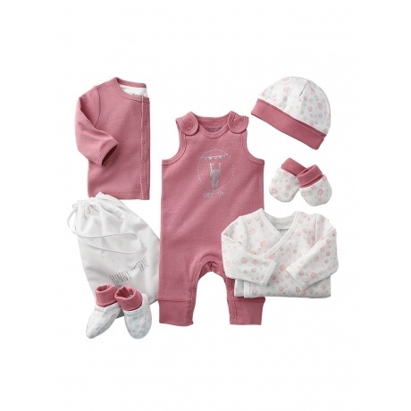 HAPPY PRICE 6-teilige Baby-Erstausstattung