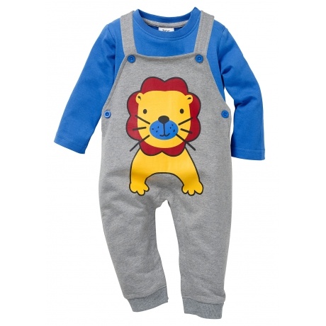 Baby Langarmshirt + Sweatlatzhose (2-tlg.) Bio-Baumwolle