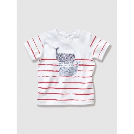 gestreiftes T-Shirt für Baby Jungen