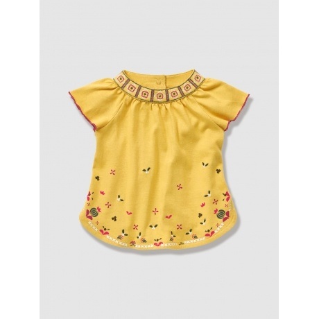 Besticktes T-Shirt für Baby Mädchen