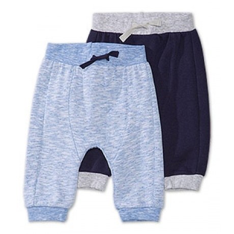 Baby Jogginghosen in blau / hellblau