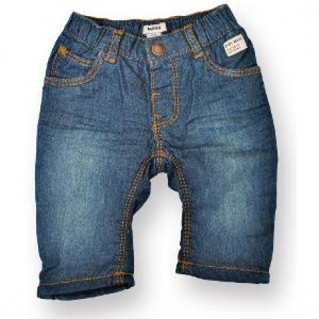 Gefütterte Baby-Jeans mit GummibundIn