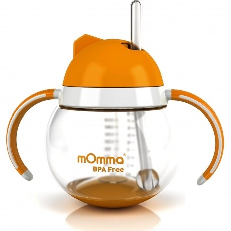 Steh-auf-Trinkhalmbecher