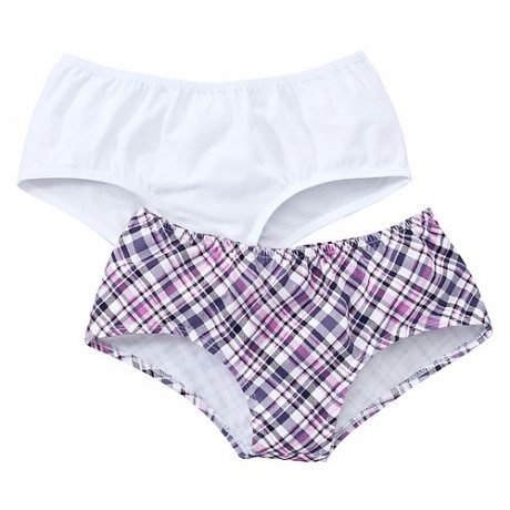 2 Mädchen-Panties