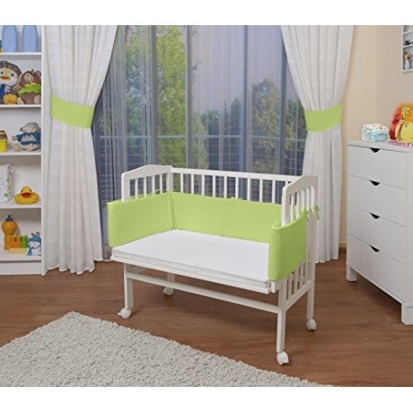 Baby Beistellbett mit Matratze und Nestchen