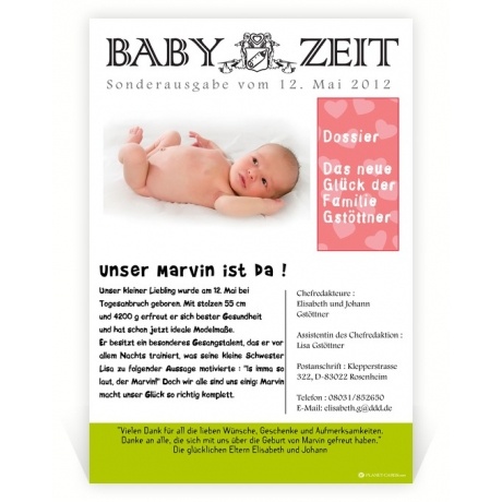 baby-cards.de Poster