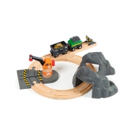 Goldminen Set Holzeisenbahn