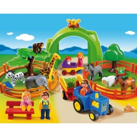Playmobil 1-2-3 Mein großer Tierpark