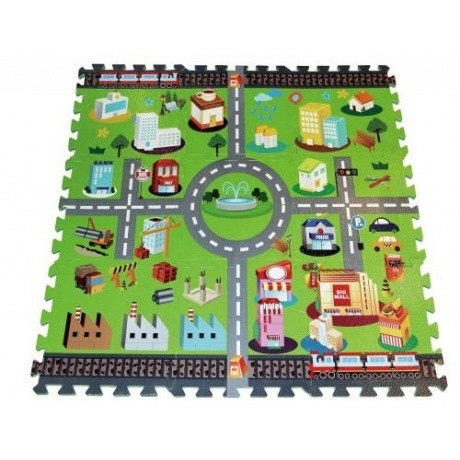 Puzzlematte "Strassen"