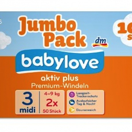 Jumbopack Premium Windeln 