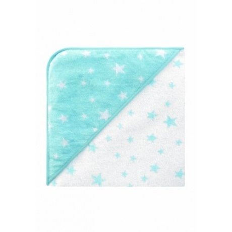 Kapuzenhandtuch mit Sternen