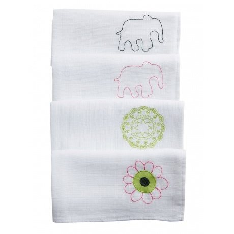 Wickeltücher, 4er-Pack