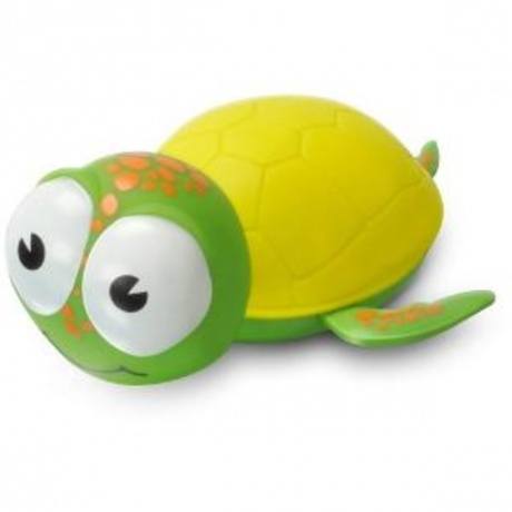 Nachtlicht Schildkröte gelb/grün